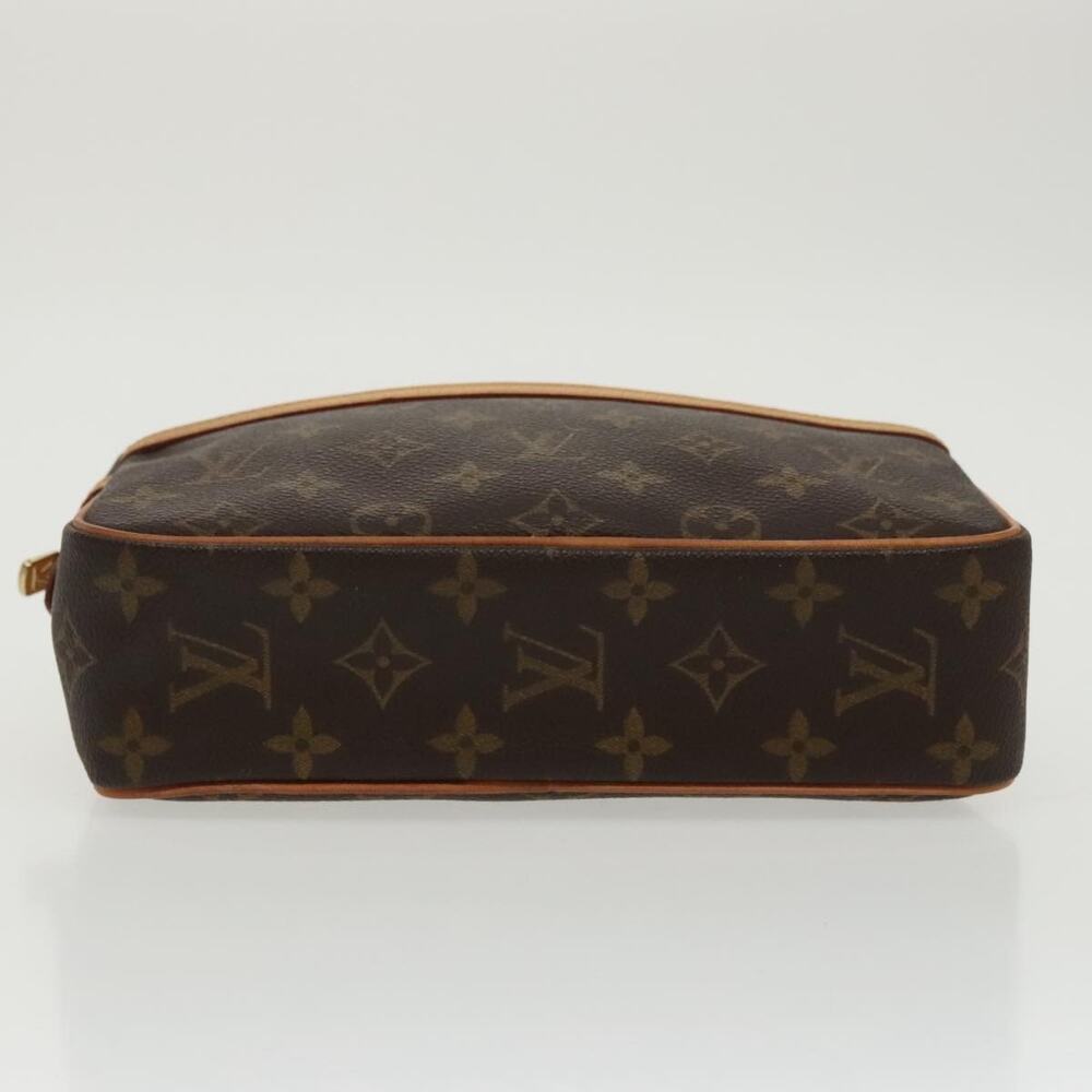 Louis Vuitton Monogram Compiegne 23 Clutch Bag Brown - Picture 11 of 13